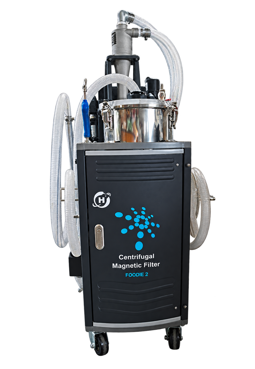 HC FENG FOODIE II Centrifugal Magnetic Filter — 5000 Gauss Magnetic Separation